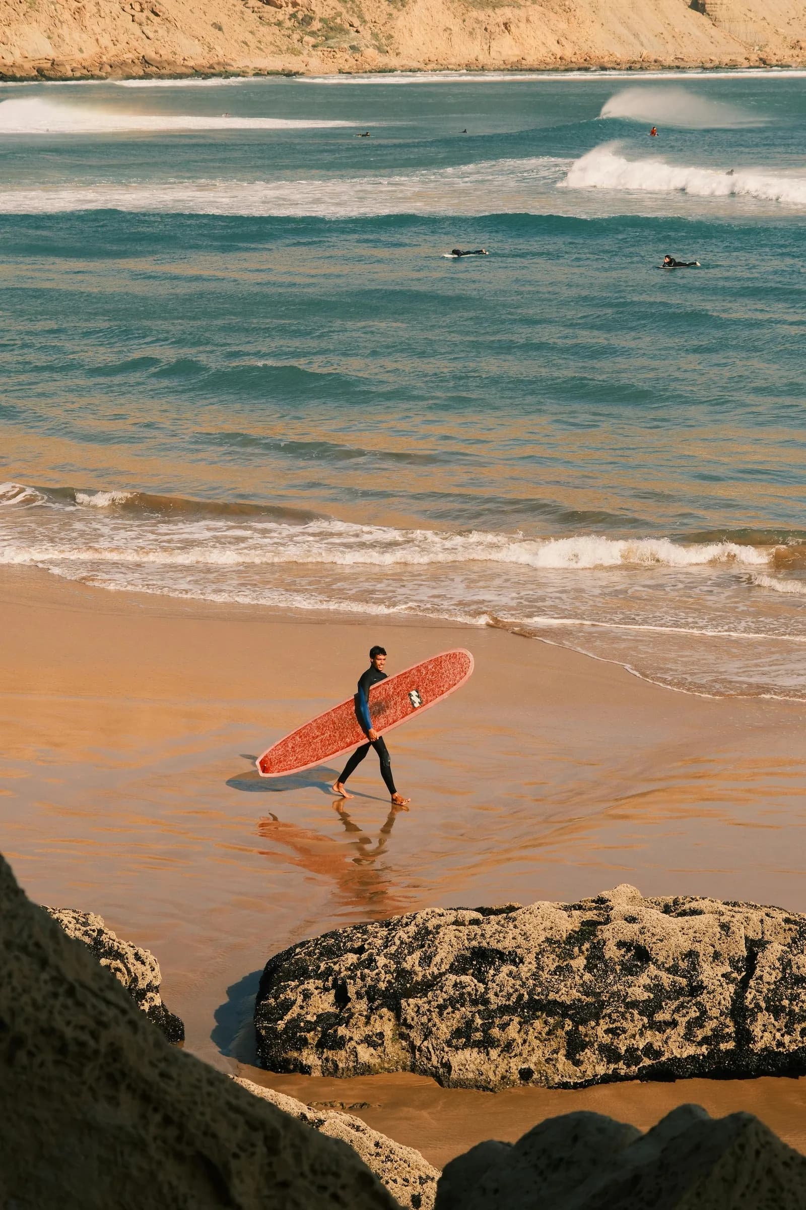 Surf scene from Portugal.