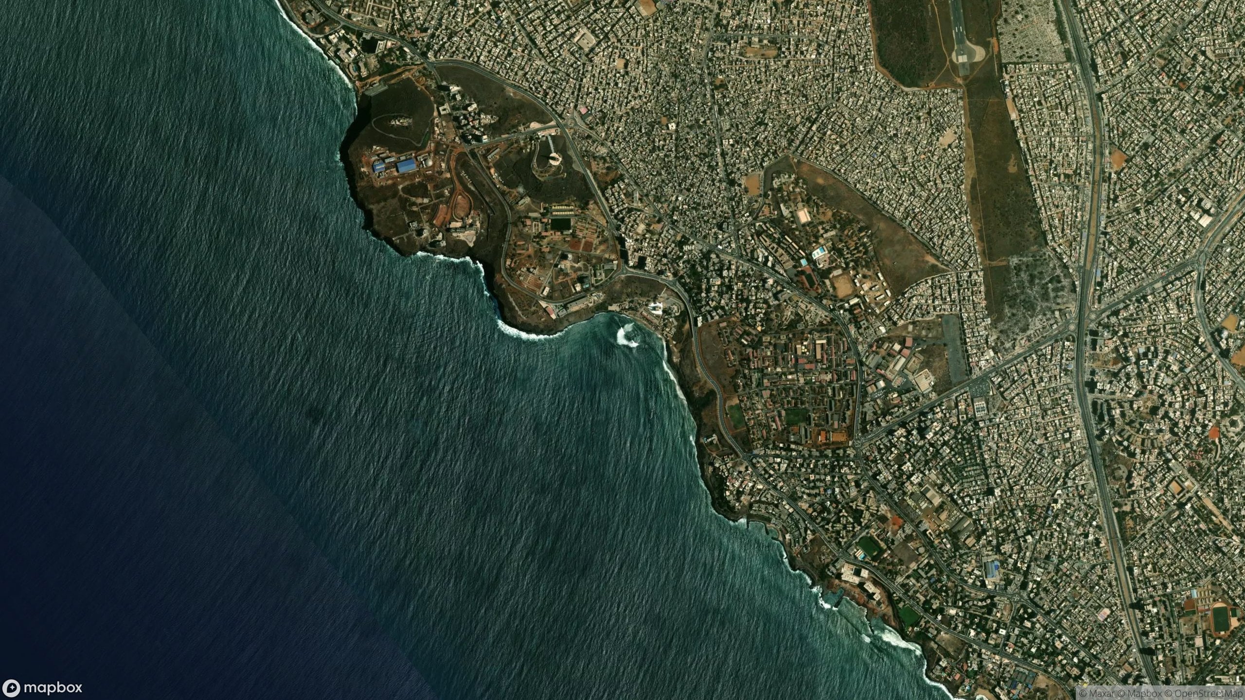 Surf scene from Senegal.