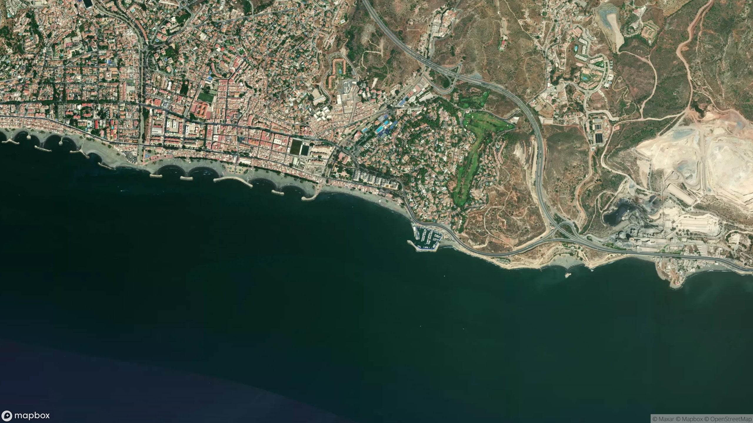 Surf scene from Spain (Alboran), Spain.