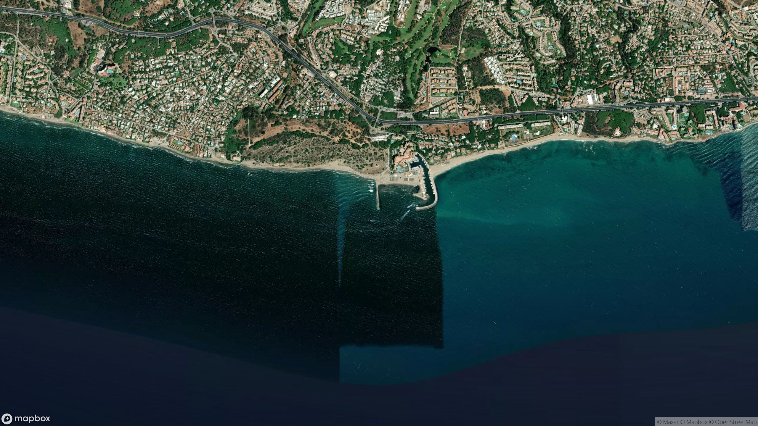 Surf scene from Spain (Balearic), Spain.