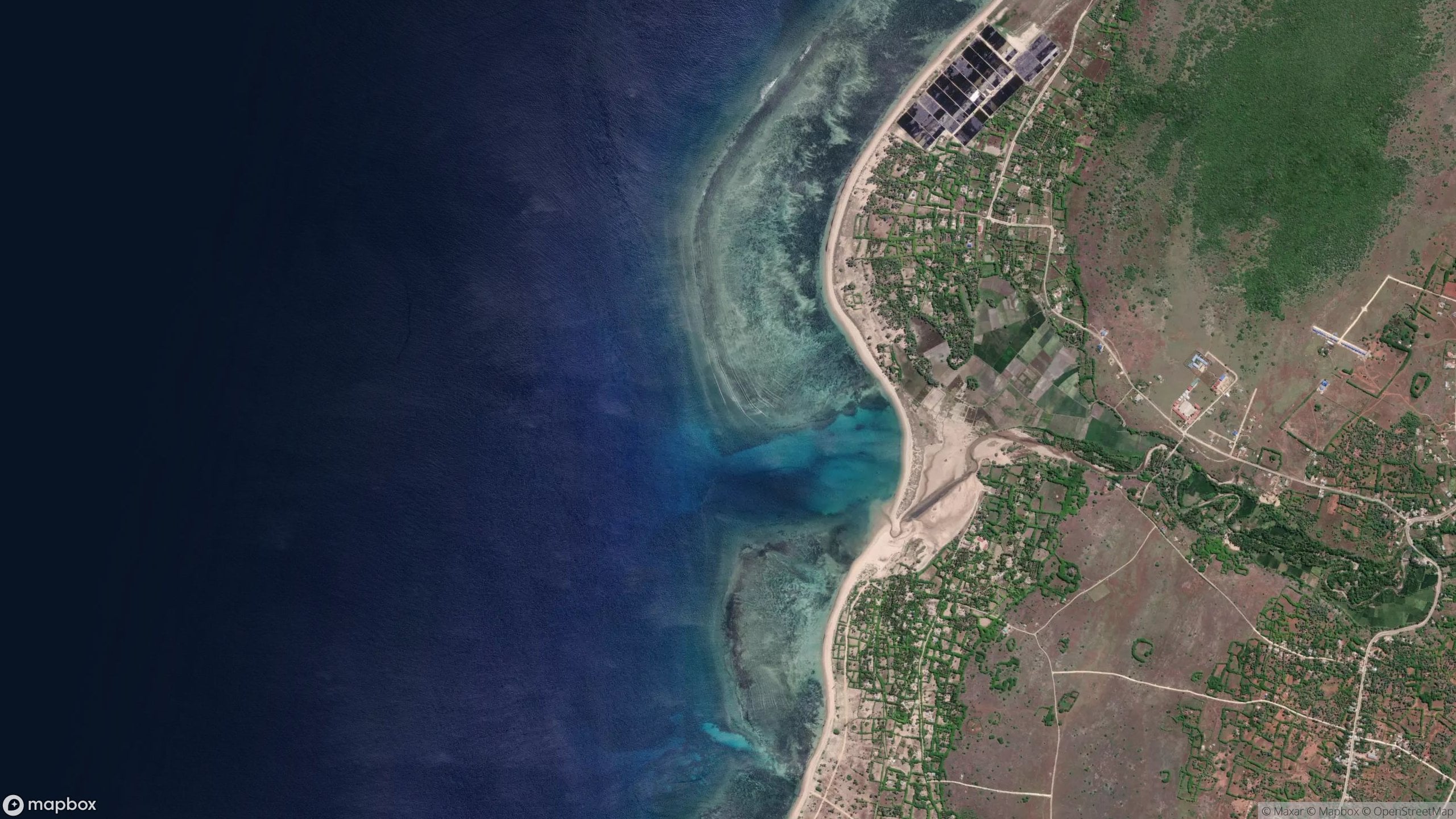 Surf scene from Timor, Indonesia.