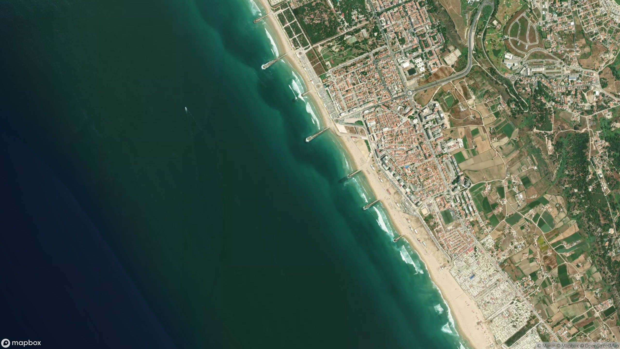 Costa da Caparica, Zona Oeste Portugal