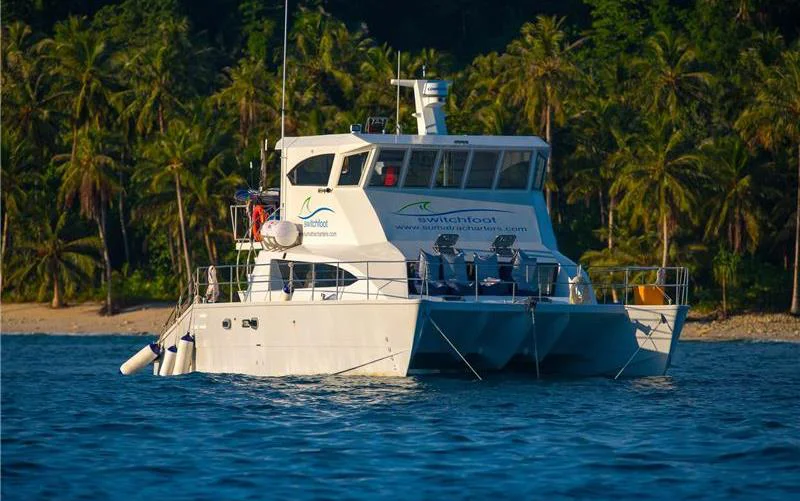 Switchfoot surf charter boat